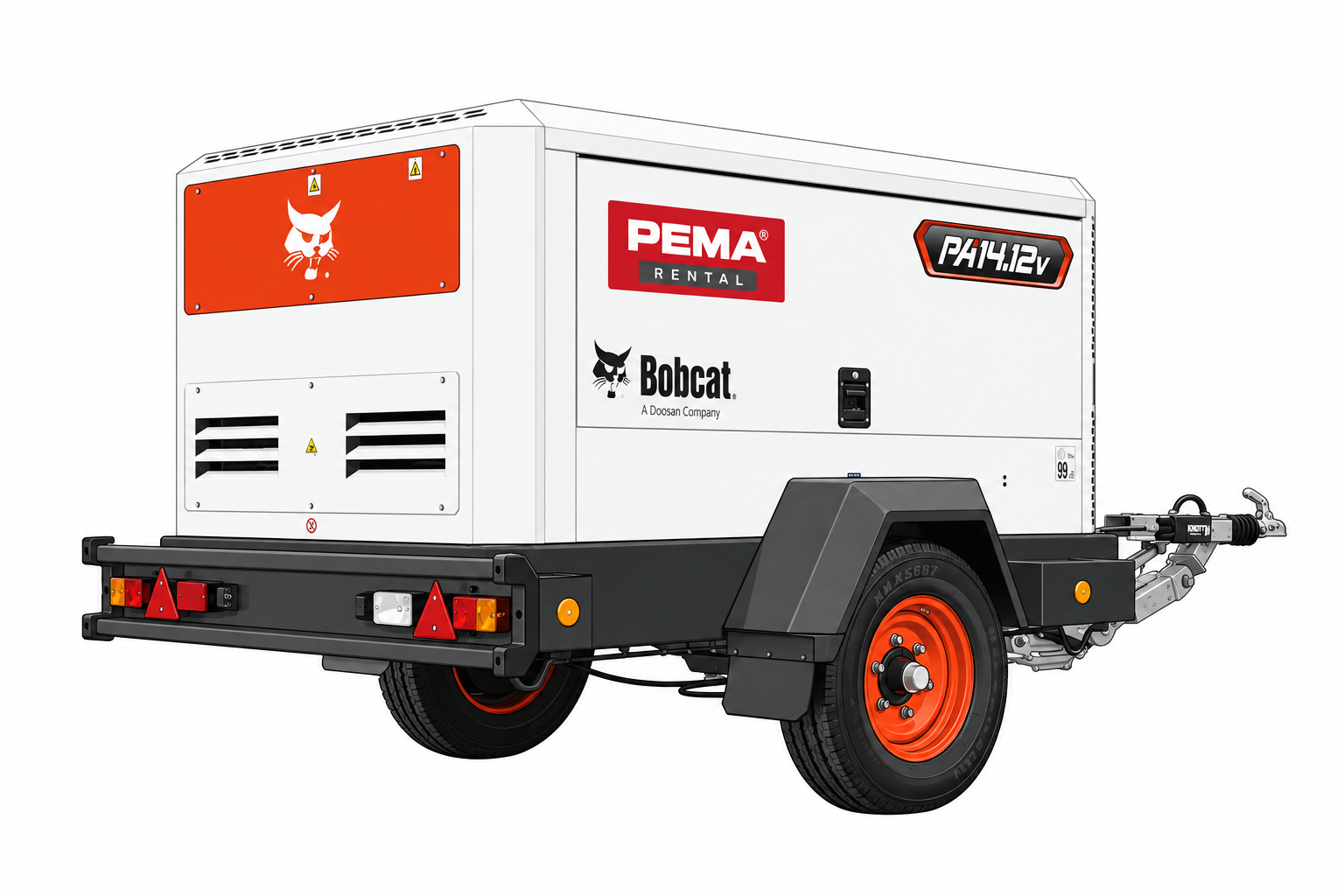 Bobcat PA14.12V – pohled 2