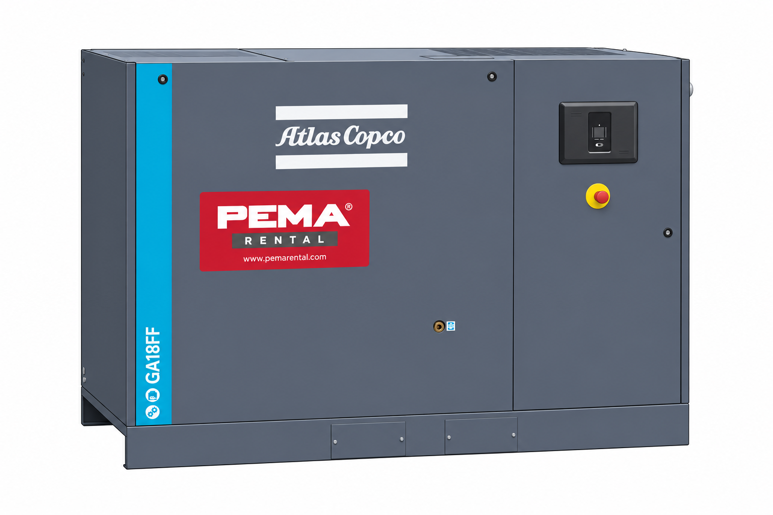Atlas Copco GA 18 – typický model k pronájmu