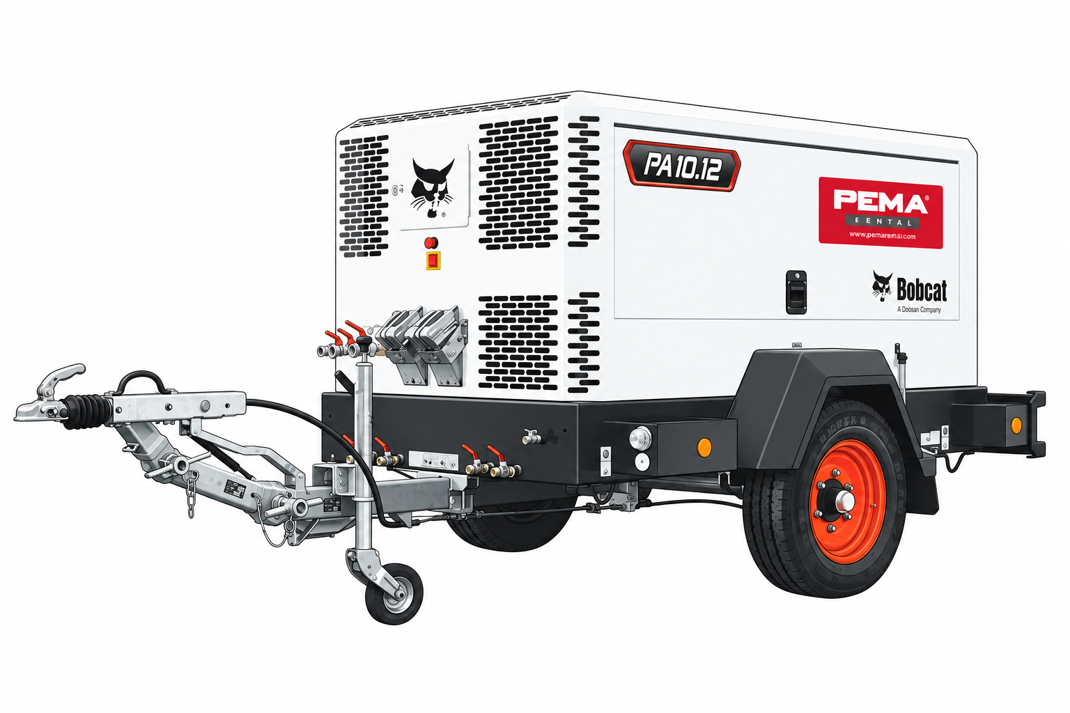 Bobcat PA 10.12 – typický model k pronájmu