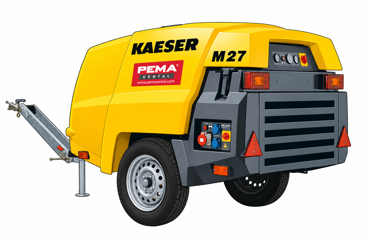 Kaeser M27 – typický model k pronájmu