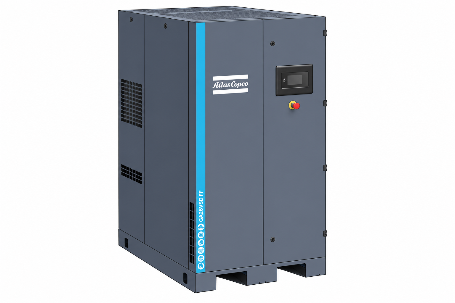 Atlas Copco GA 26 – typický model k pronájmu
