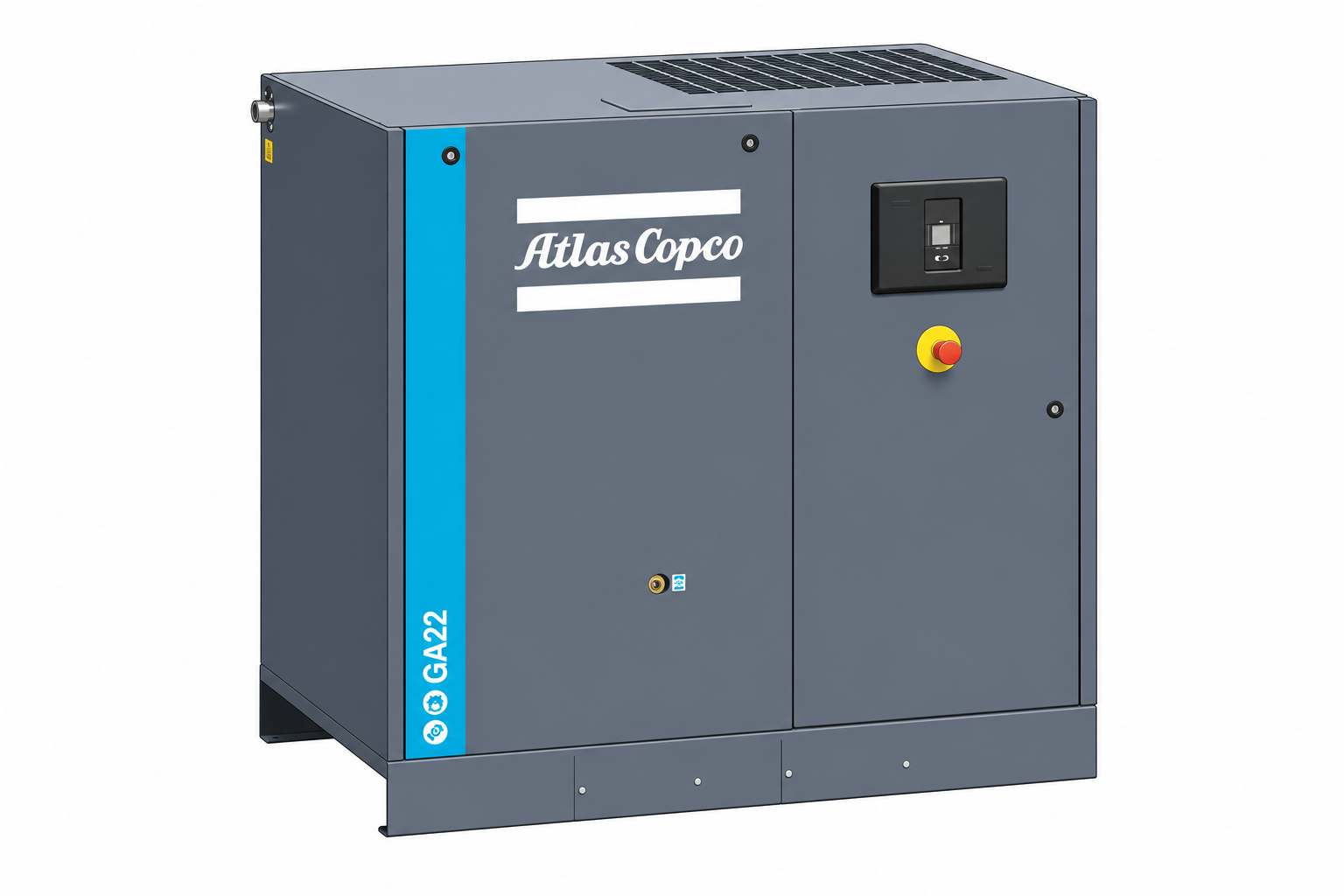 Atlas Copco GA 22 – typický model k pronájmu